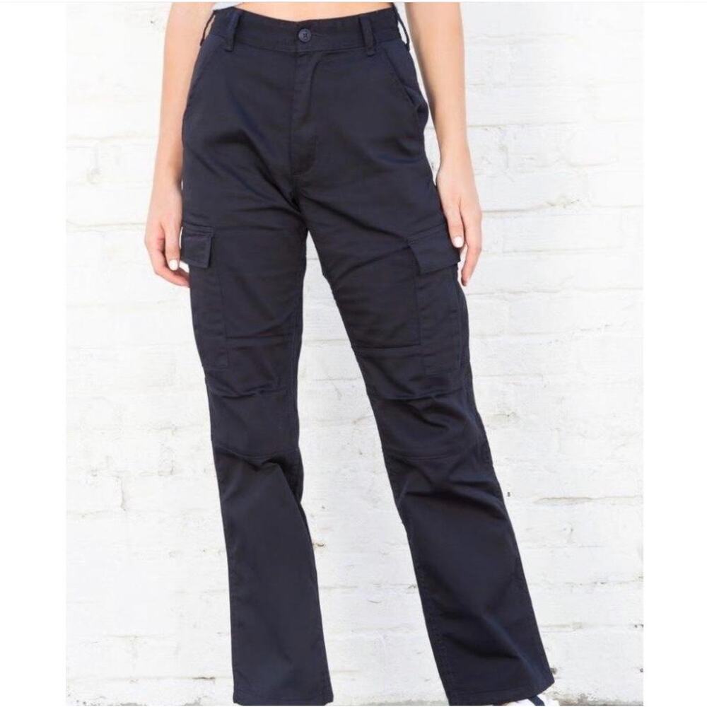 Black Cargo Pants Brandy Melville